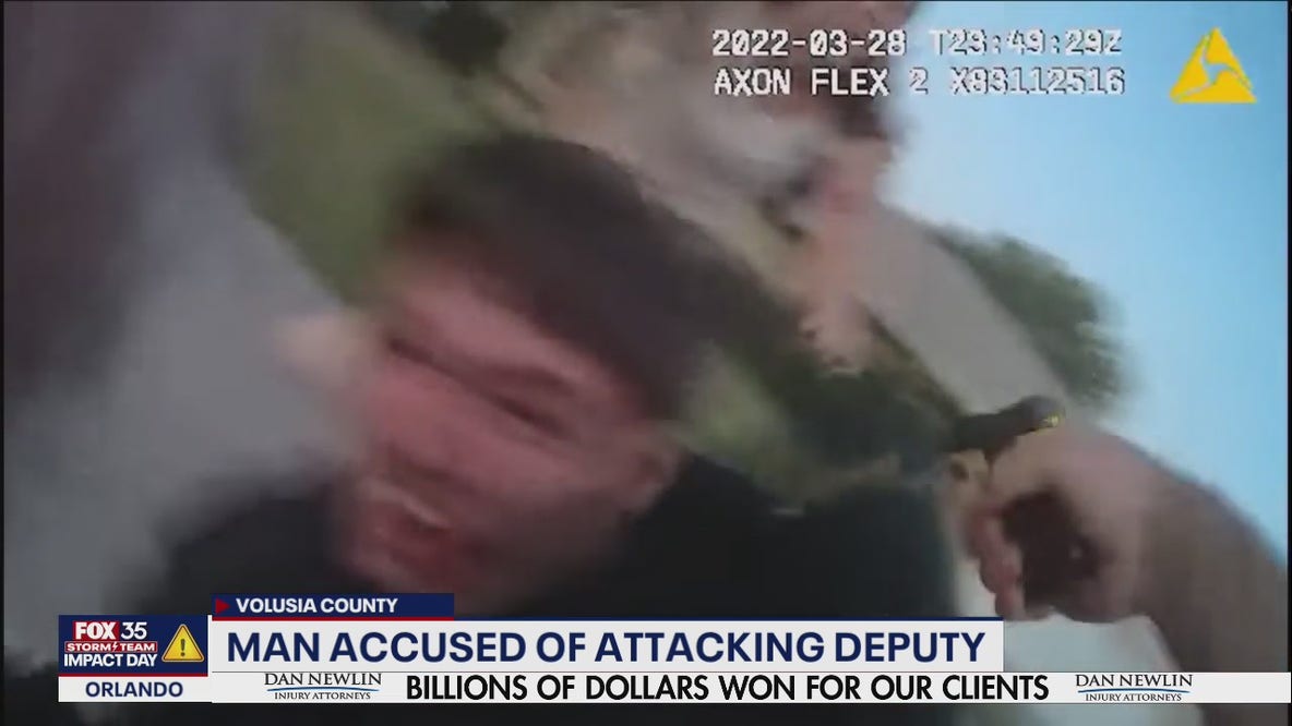 Florida man accused of attacking deputy